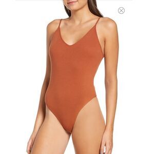 Bp. Women’s Rib Knit Bodysuit size M NWOT